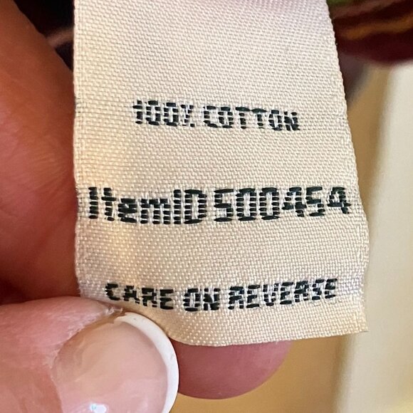 L.L.Bean Womens Christmas Scotch Plaid Flannel Nightgown Size Large Red XM EXC - Picture 7 of 10